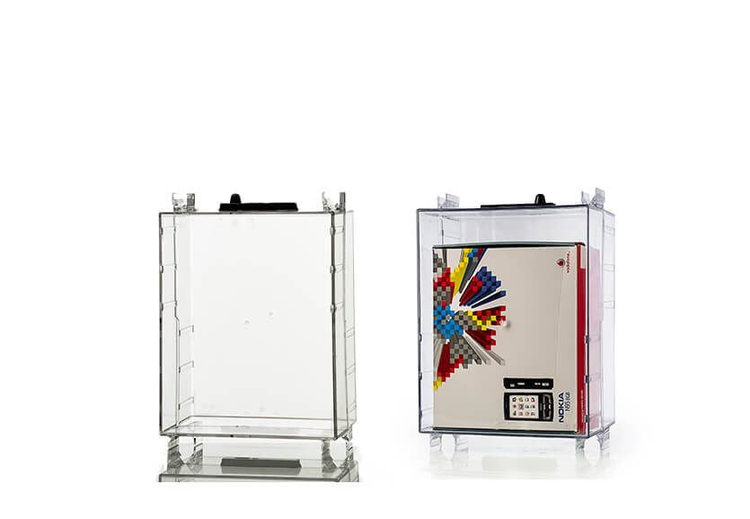 Eurooppalaiset tuotesuojalaatikot eli hälytinboksit meiltä kaikkiin tarpeisiin. Helposti kierrätettävät laatikot ilman metallisosia. Irrotettava lukko. Lukko saatavana ALPHA-,standard-, super ja hyperlukolla. Tulossa älylukko. Kotelo suljettu [272 x 210 x 150] (RF/AM) MS-857 BOX PLUS (4kpl) #283037