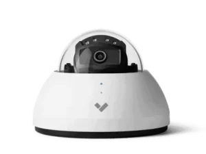 VERKADA Korkearesoluutioinen domekamera, jossa on älykäs reunapohjainen videoanalytiikka.Pilvinatiivi kamera jossa tallennus tapahtuu suoraan kameraan ja pilveen. Verkada CD42-256-HW Dome Fixed