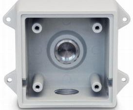 Avigilon CCTV valvontakamerat ja tarvikkeet asennettuna H4-BO-JBOX1, Korotuspohja bullet kameran jalkaan #120132